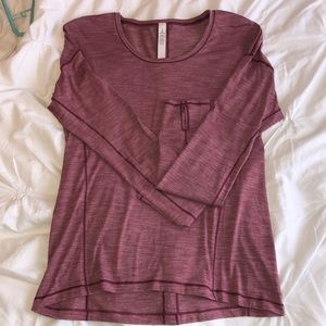 Lululemon top - magenta